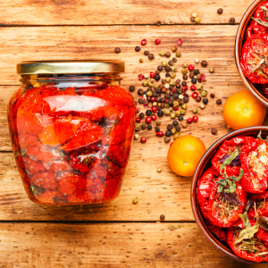 sun-dried tomatoes in oil